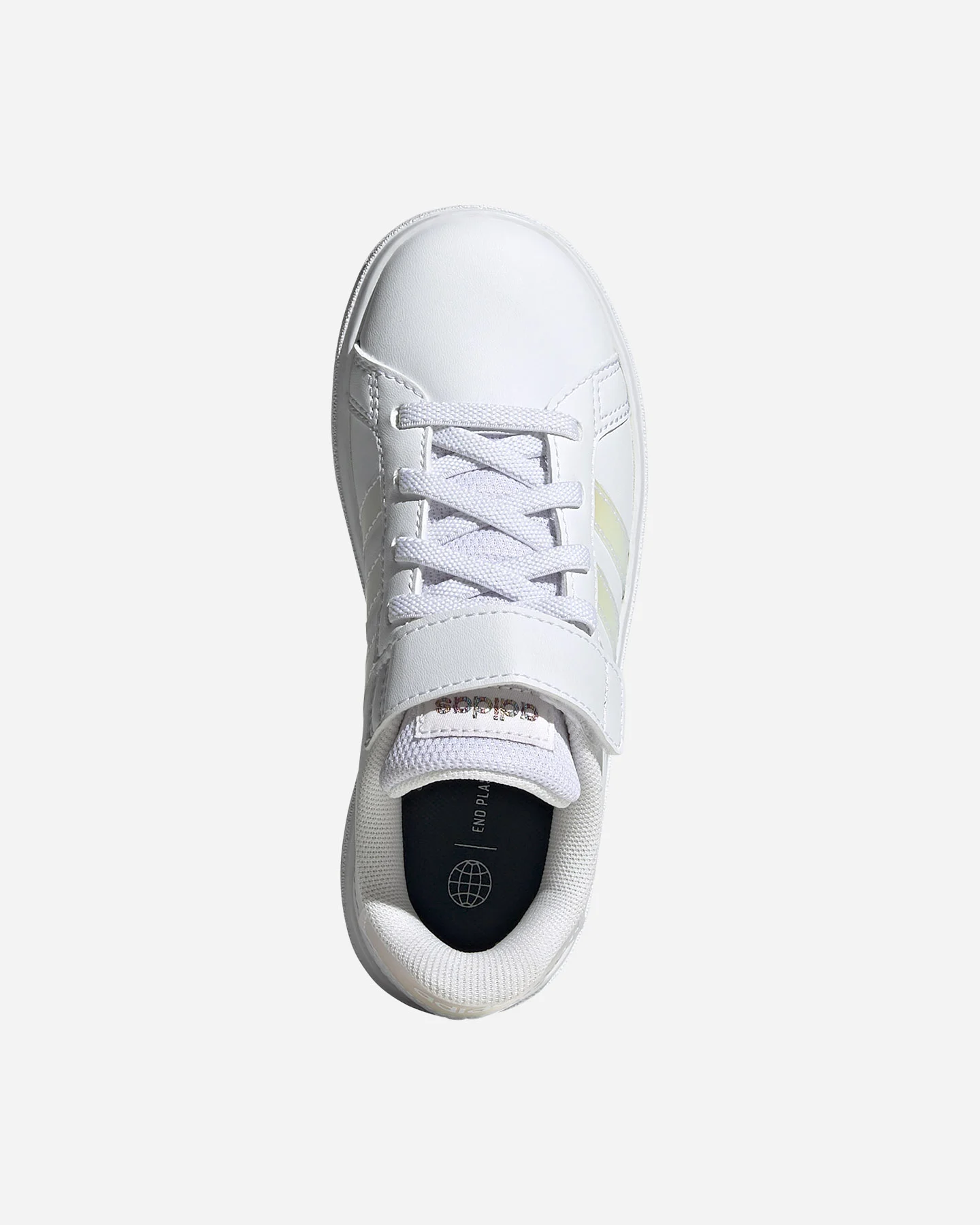Buty sportowe Adidas Core Grand Court 2.0 Elastic Ps Jr GY2327