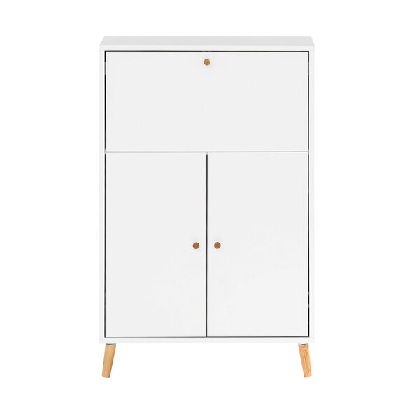 Serie 500 Sekretär 650 2T1K weiß