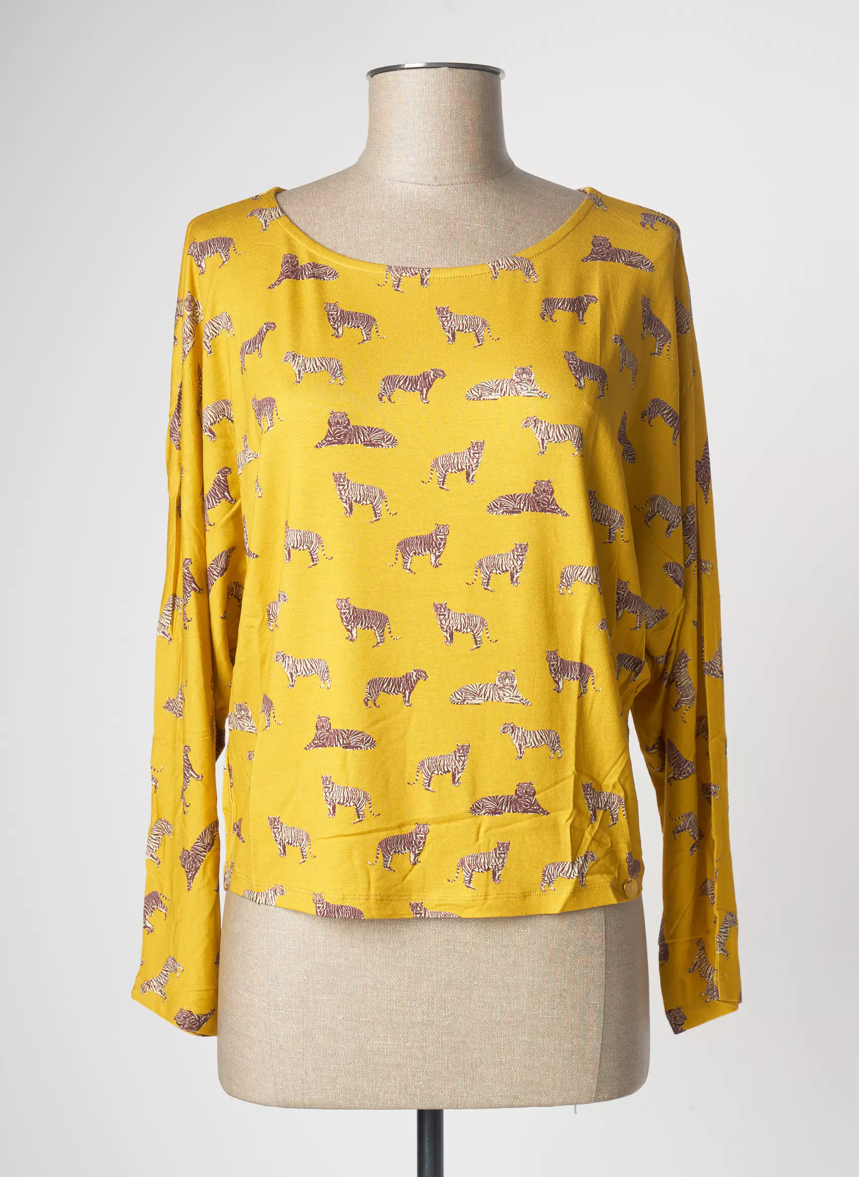 Paul Brial Tops Femme couleur jaune