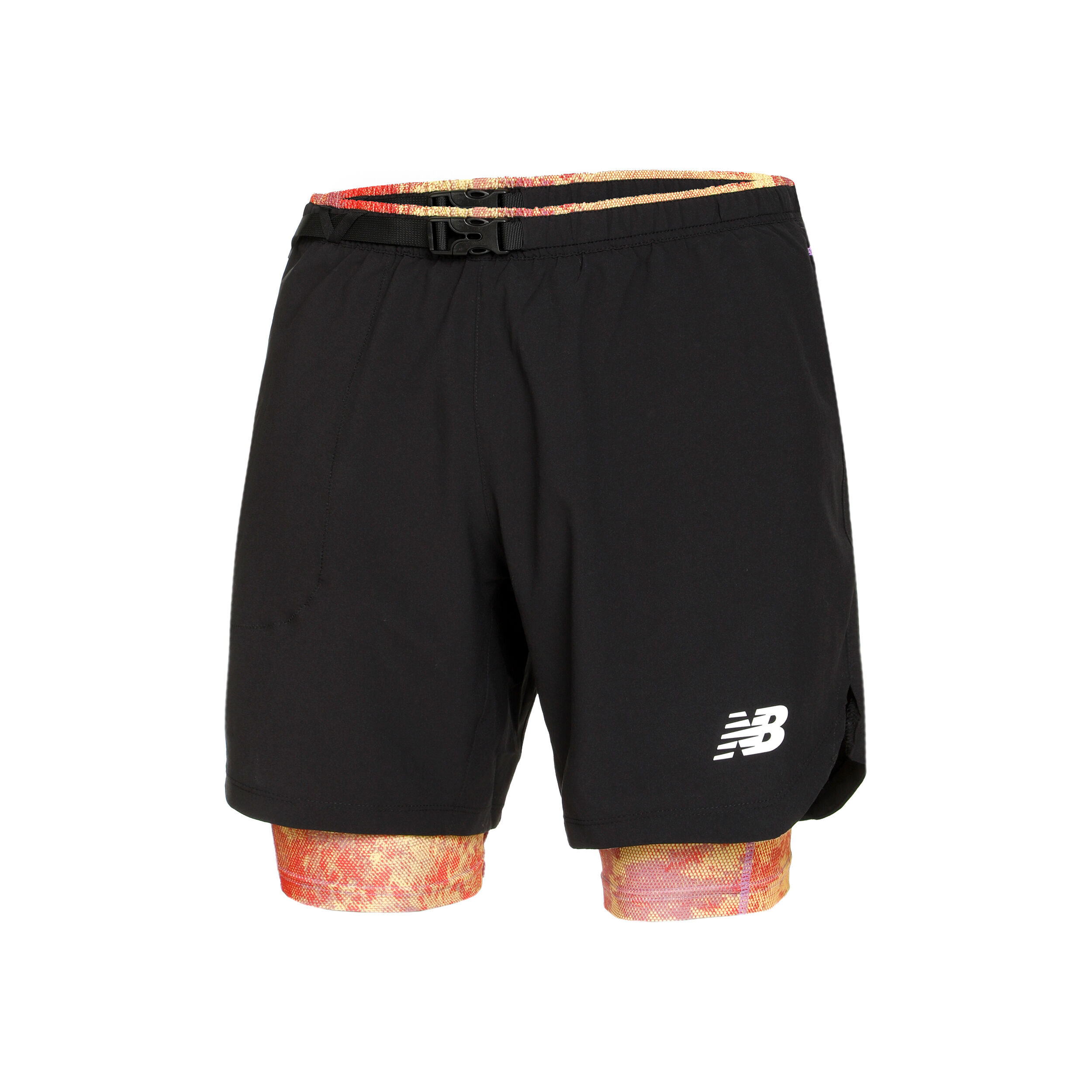 AT 7in 2in1 Shorts Herren - Schwarz