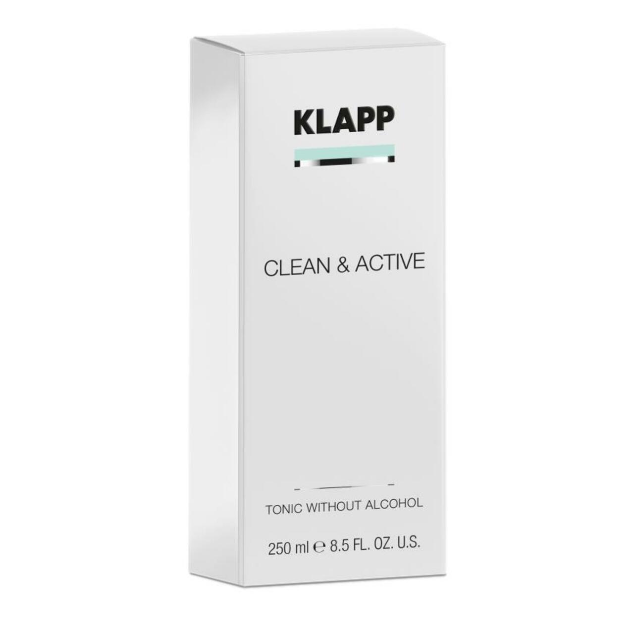 Klapp Clean & Active Tonic bez alkoholu