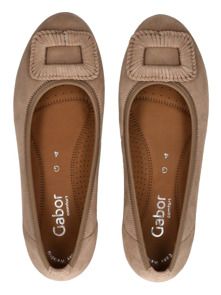 Gabor Ballerinas in Sand günstig kaufen