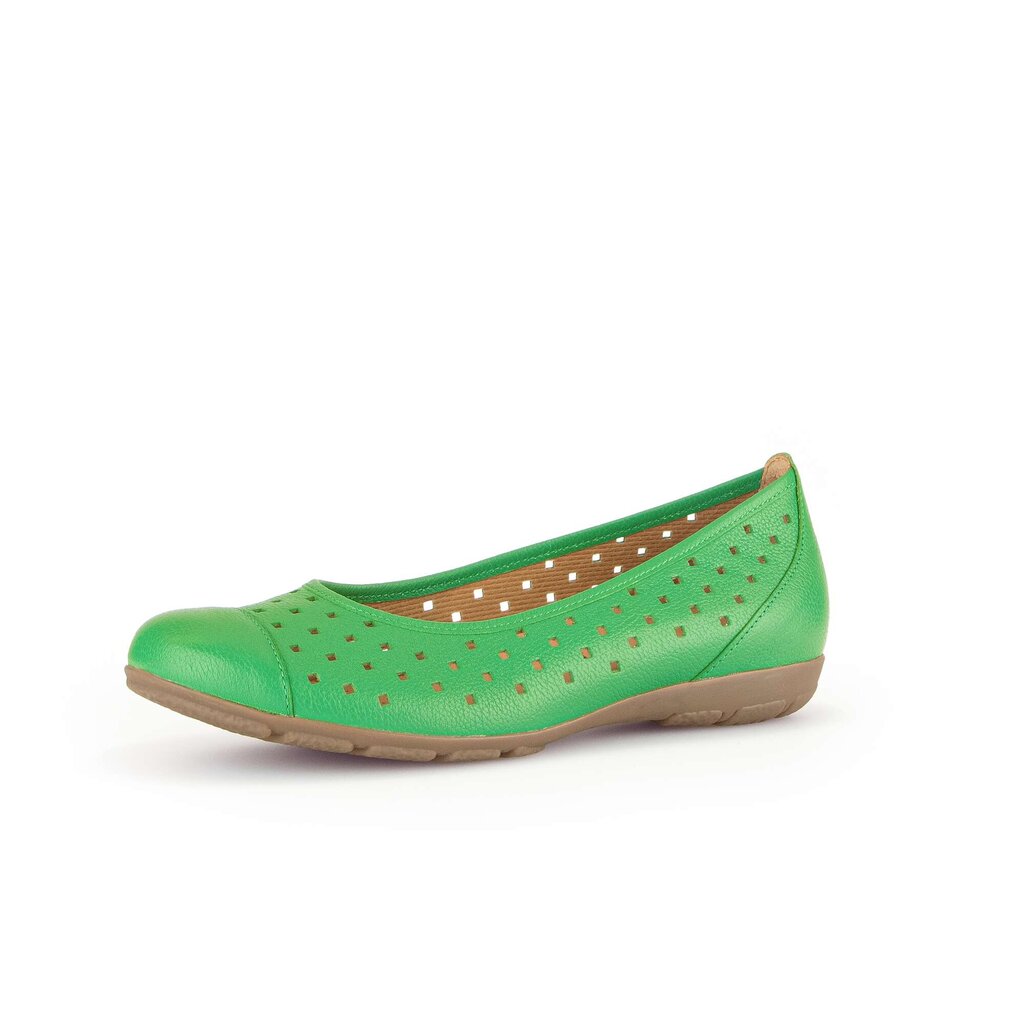 Gabor fashion Sportliche Ballerina grün