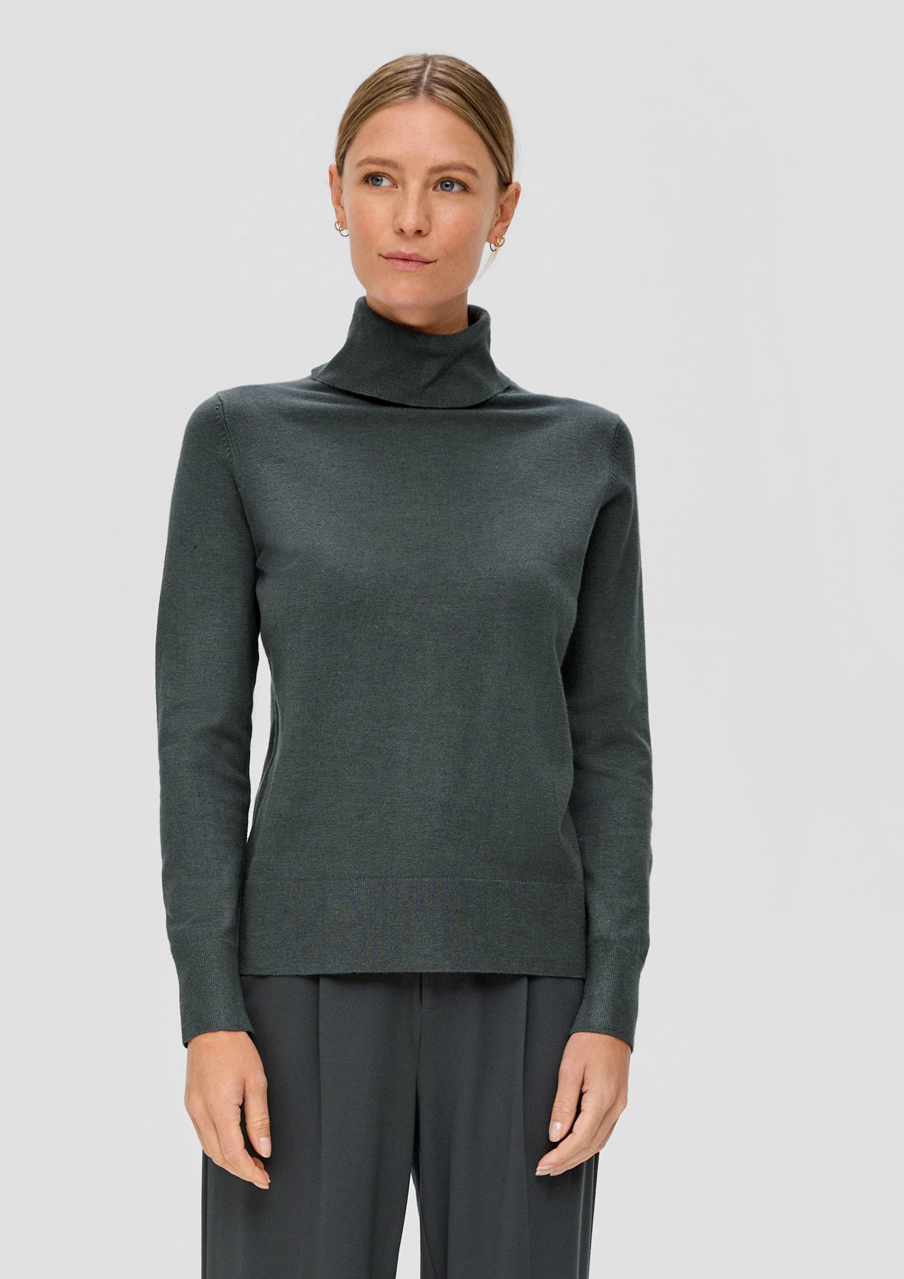 Feinstrickpullover mit Rollkragen  2118974-7909