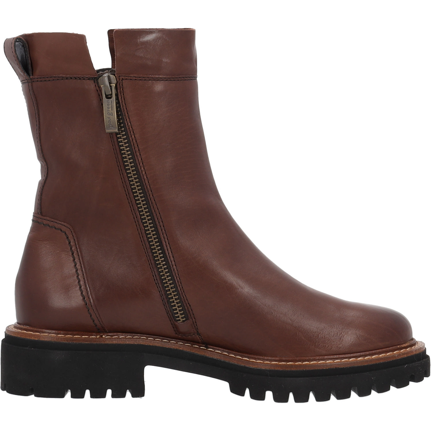 Paul Green 9134, Chelsea Boots, Damen, Braun