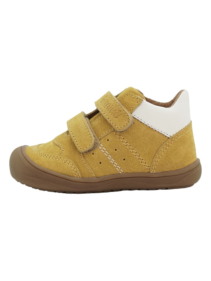 lamino Leder-Sneakers in Gelb günstig kaufen