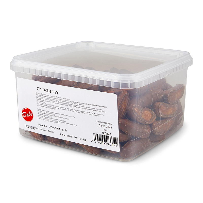 KnallGodt Skumbanan 1,1 kg sjokolade