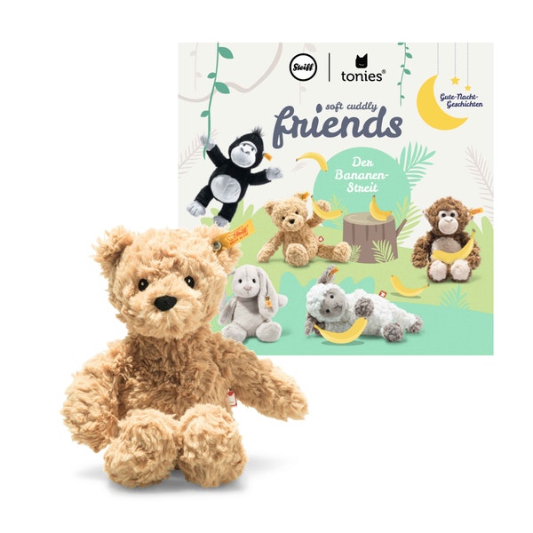 tonies® Jimmy Teddybär DE-Hörspiel , 20 cm, hellbraun