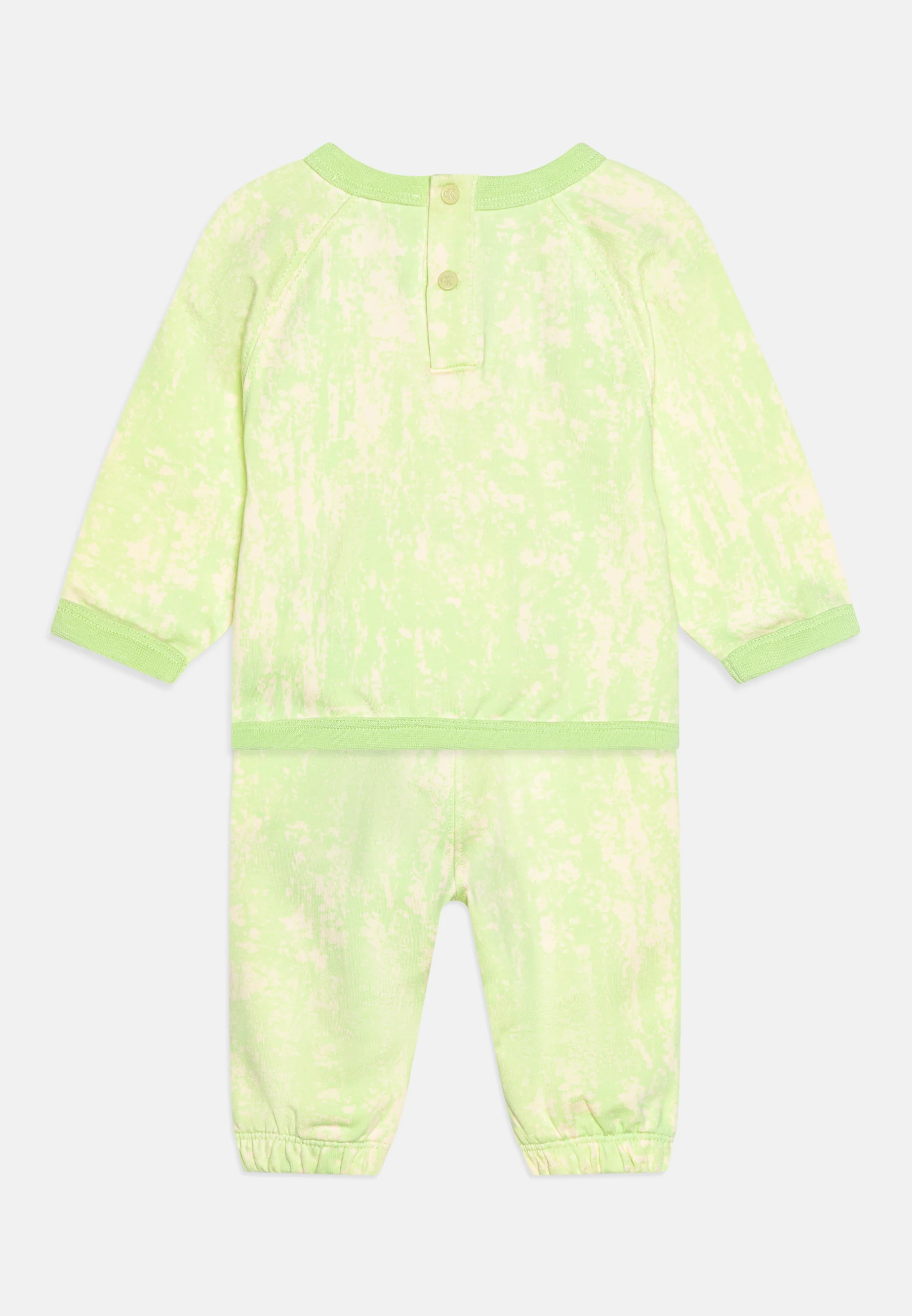 Calvin Klein Jeans BABY EARTHY CRINKLE UNISEX CONJUNTO - Pantalones