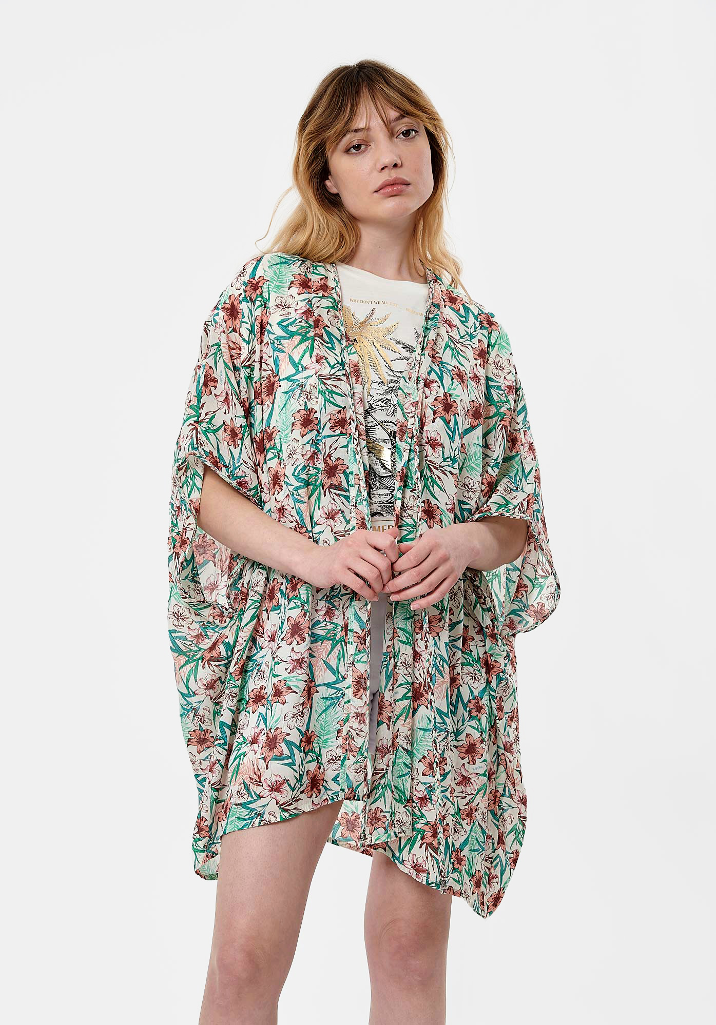 GROW   Blouse fleurie Femme