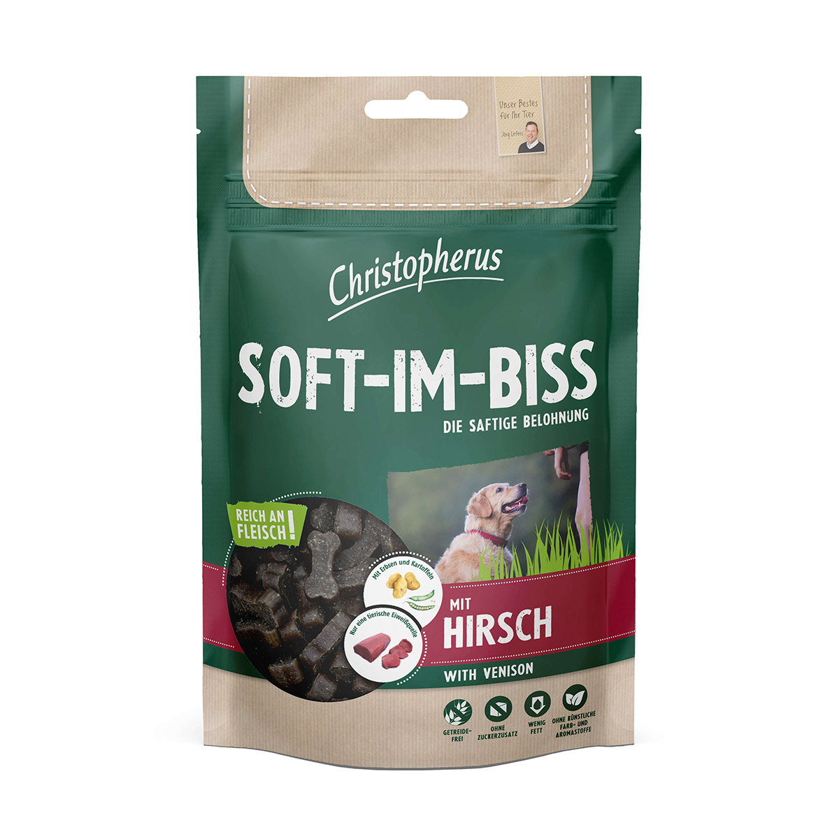 Christopherus Snacks Soft-Im-Biss Mit Hirsch kaufen bei ZooRoyal