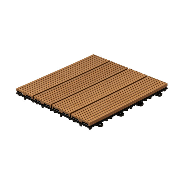 WPC-Holzfliesen BAVARO, 1 m², teak
