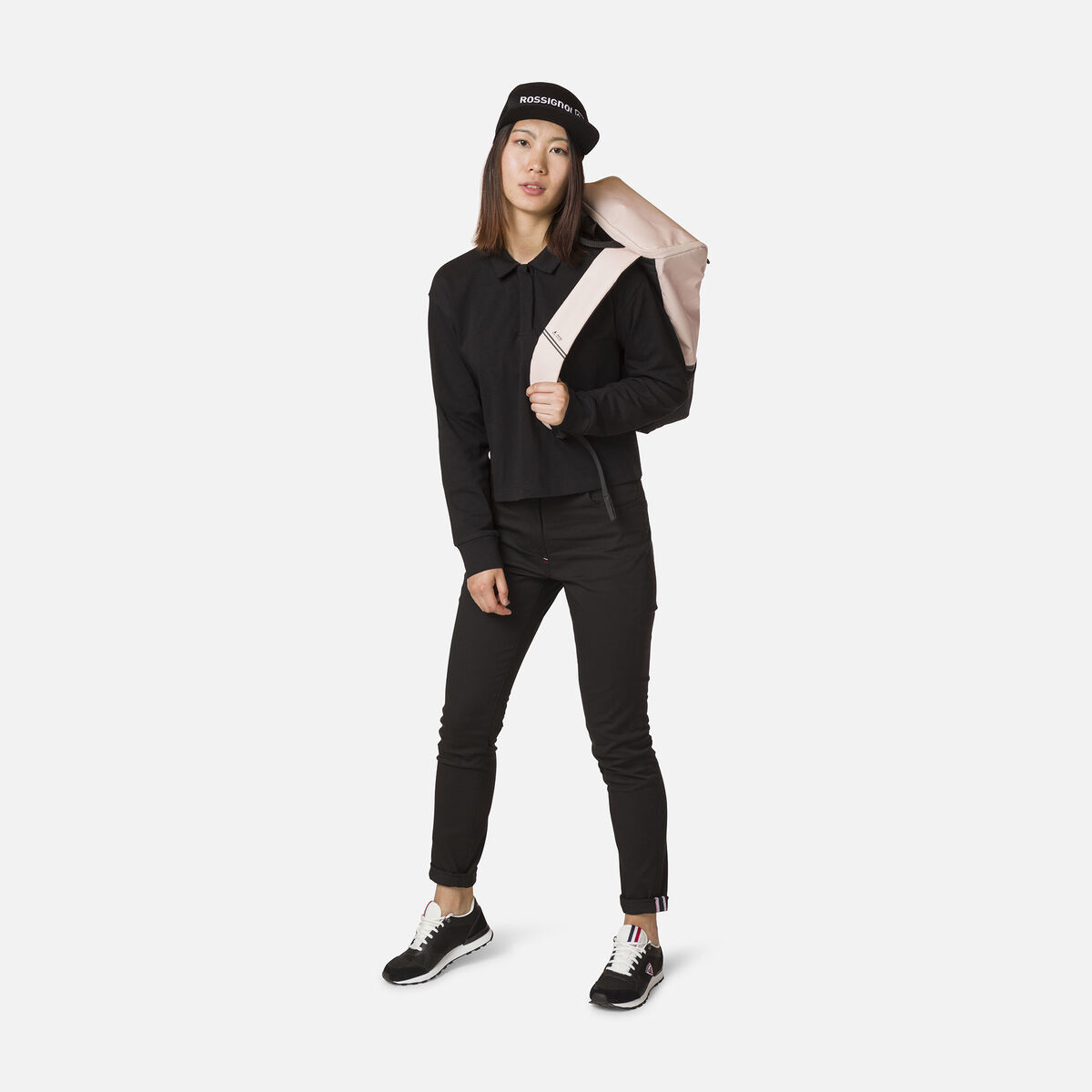 Kurzes Polohemd für Damen