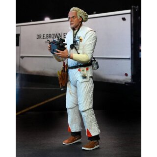 Zurück in die Zukunft Actionfigur Ultimate Doc Brown (1985) 18 cm