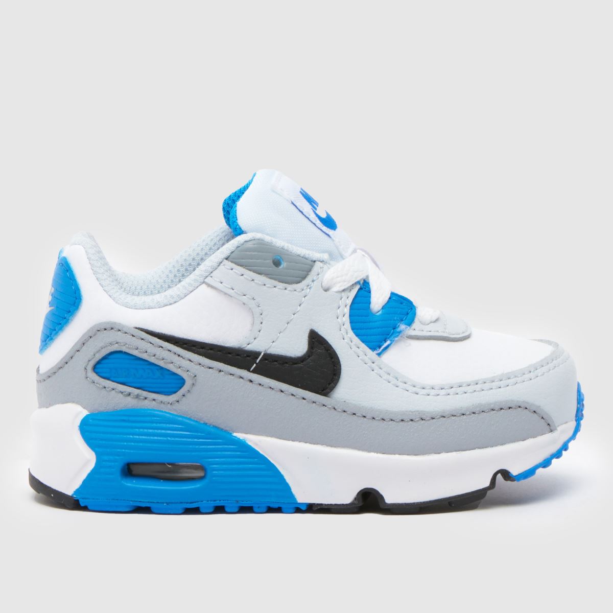 Nike grå multifärgade Air Max 90 småbarnsskor