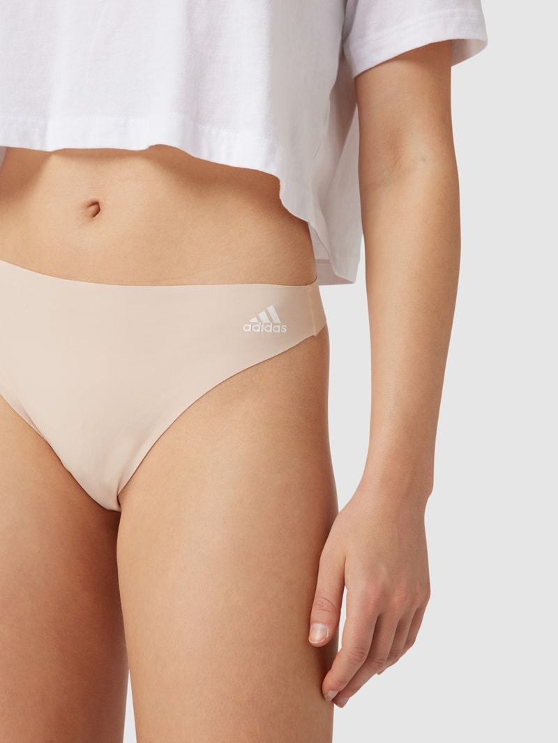 String mit Label-Print in hellrosa