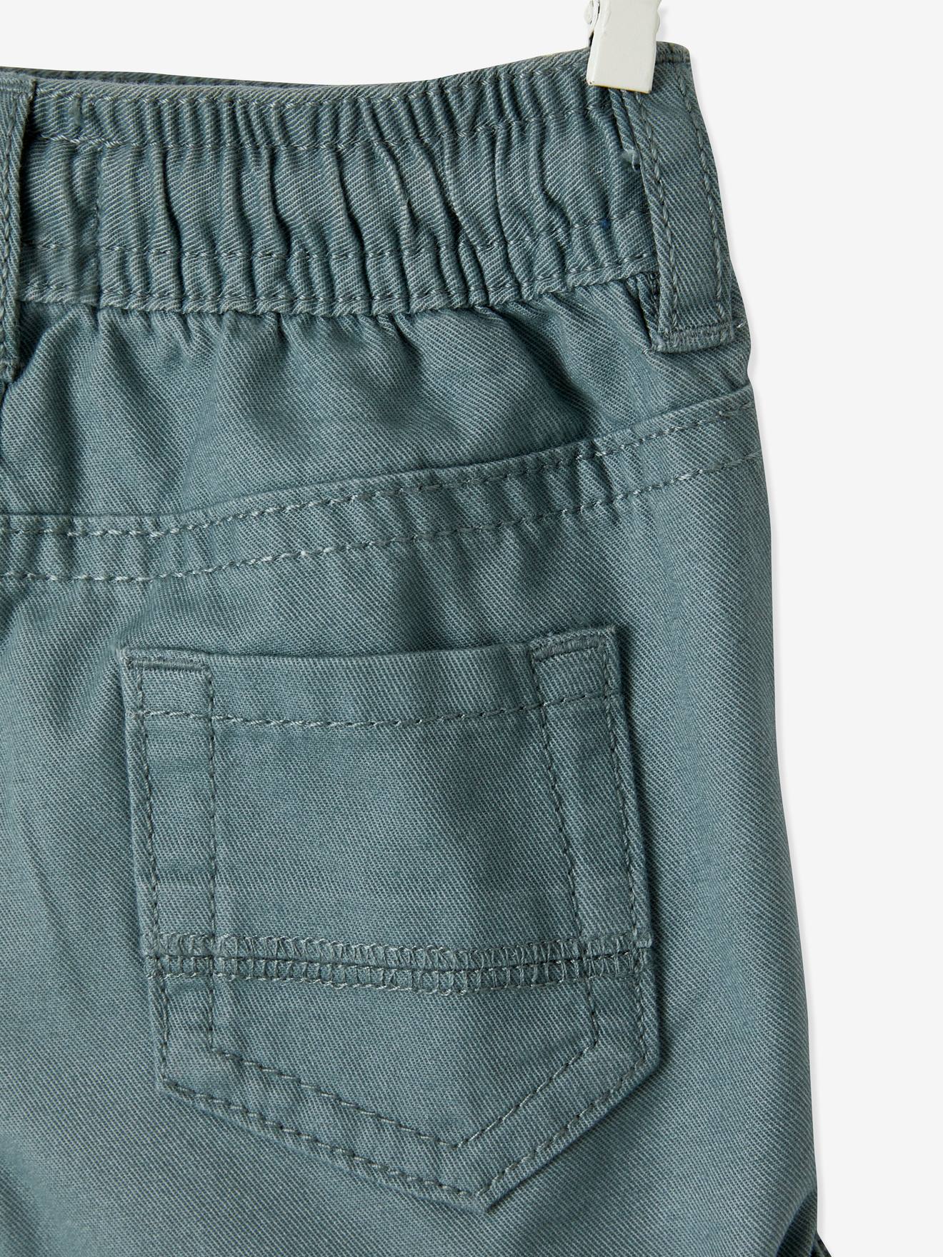 Vertbaudet Jungen Baby Shorts mit Dehnbund Oeko-Tex - camelfarben