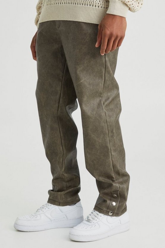 PU-Hose mit geradem Bein