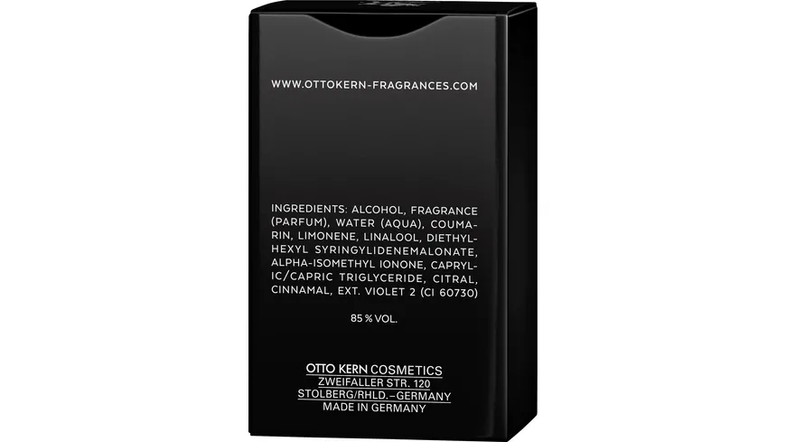 OTTO KERN ULTIMATE BLACK Eau de Toilette