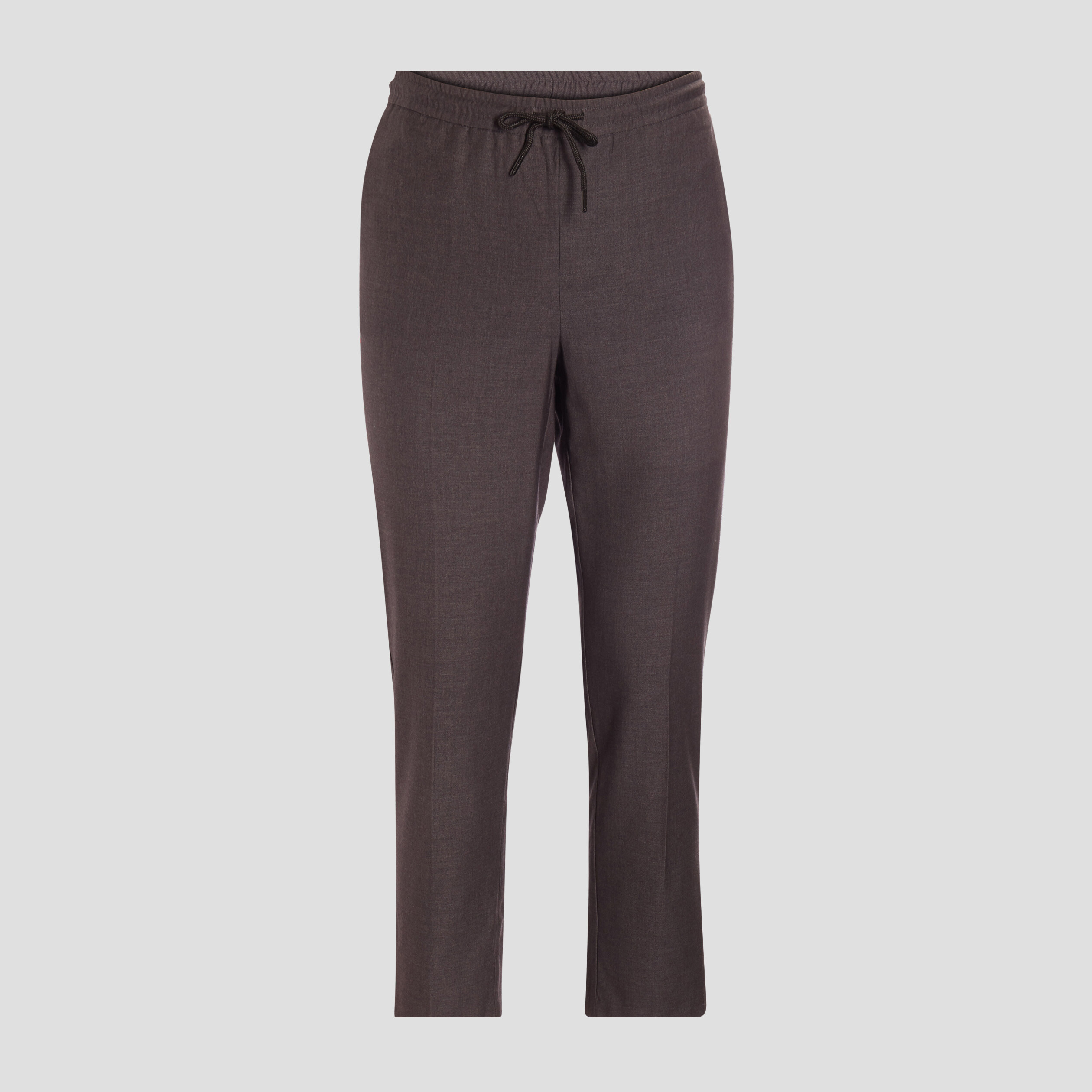 Pantalon droit à coulisse gris foncé homme | La Halle
