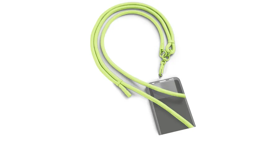 Hama Handyband zum Umhängen, universal, verstellbar, Karabiner, 2 m, Grün
