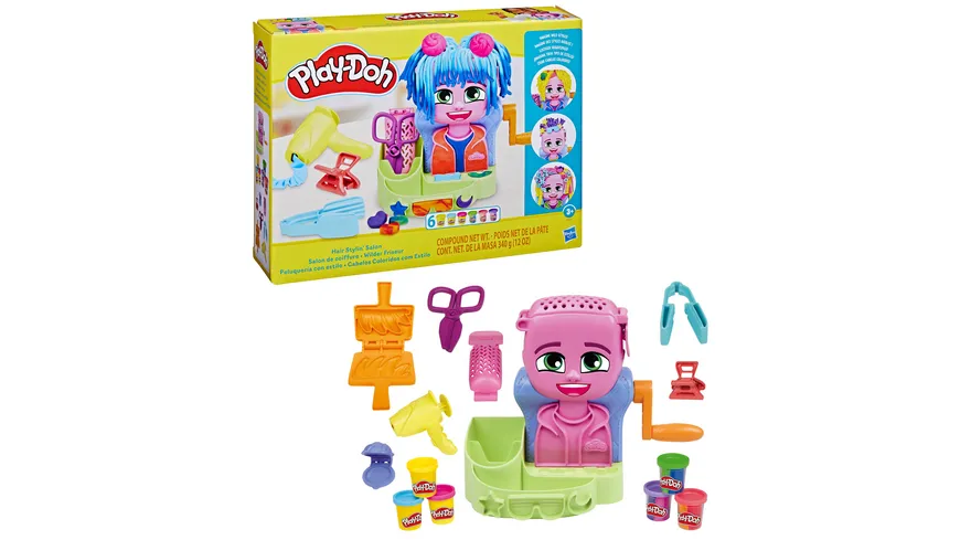 Hasbro - Play-Doh - Wilder Friseur
