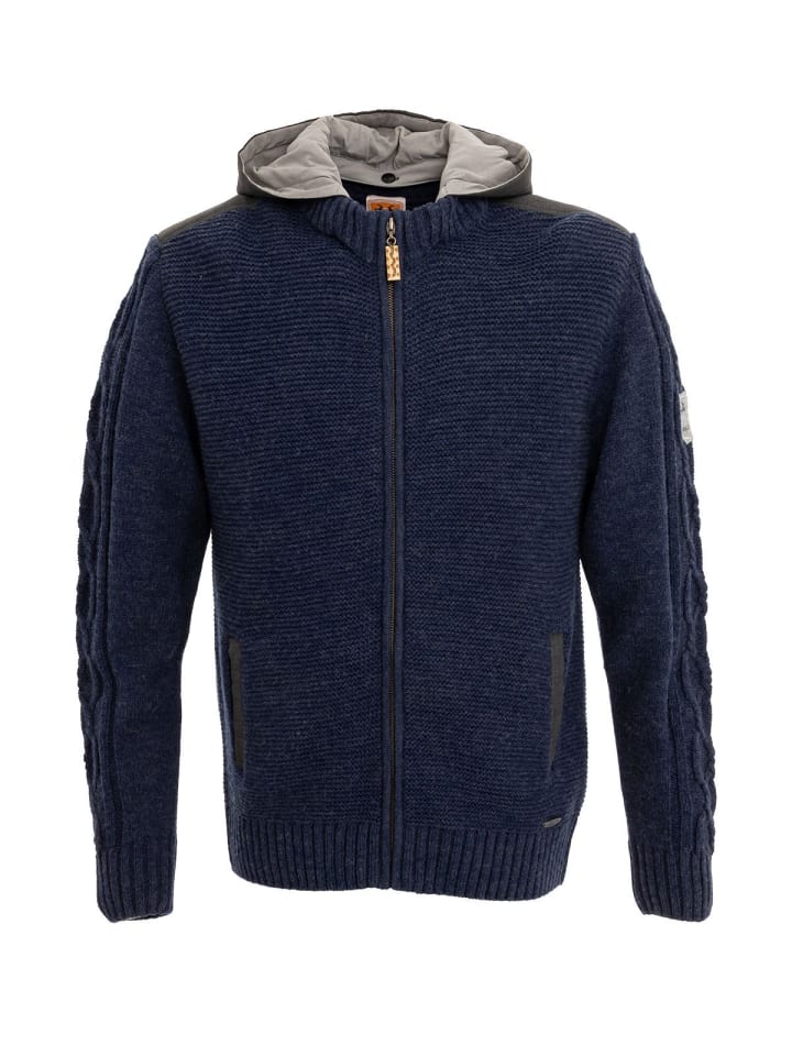 MADDOX Strickjacke BRUNECK in blau günstig kaufen