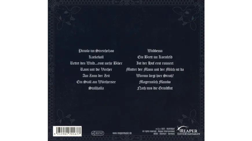 Nach Uns Die Grindflut Digipak