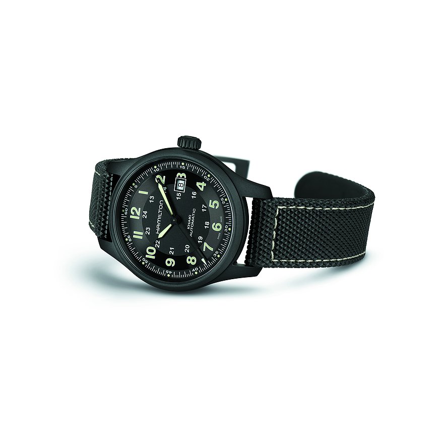 Hamilton Herrenuhr Khaki Field Titanium Auto