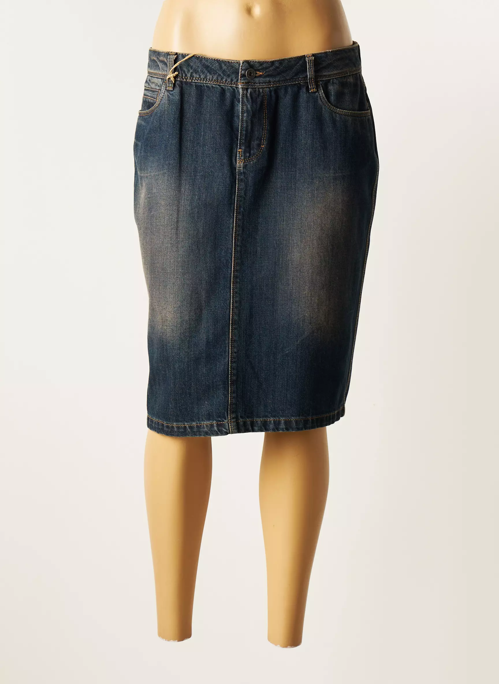 Couturist Jupes Mi Longues Femme couleur bleu