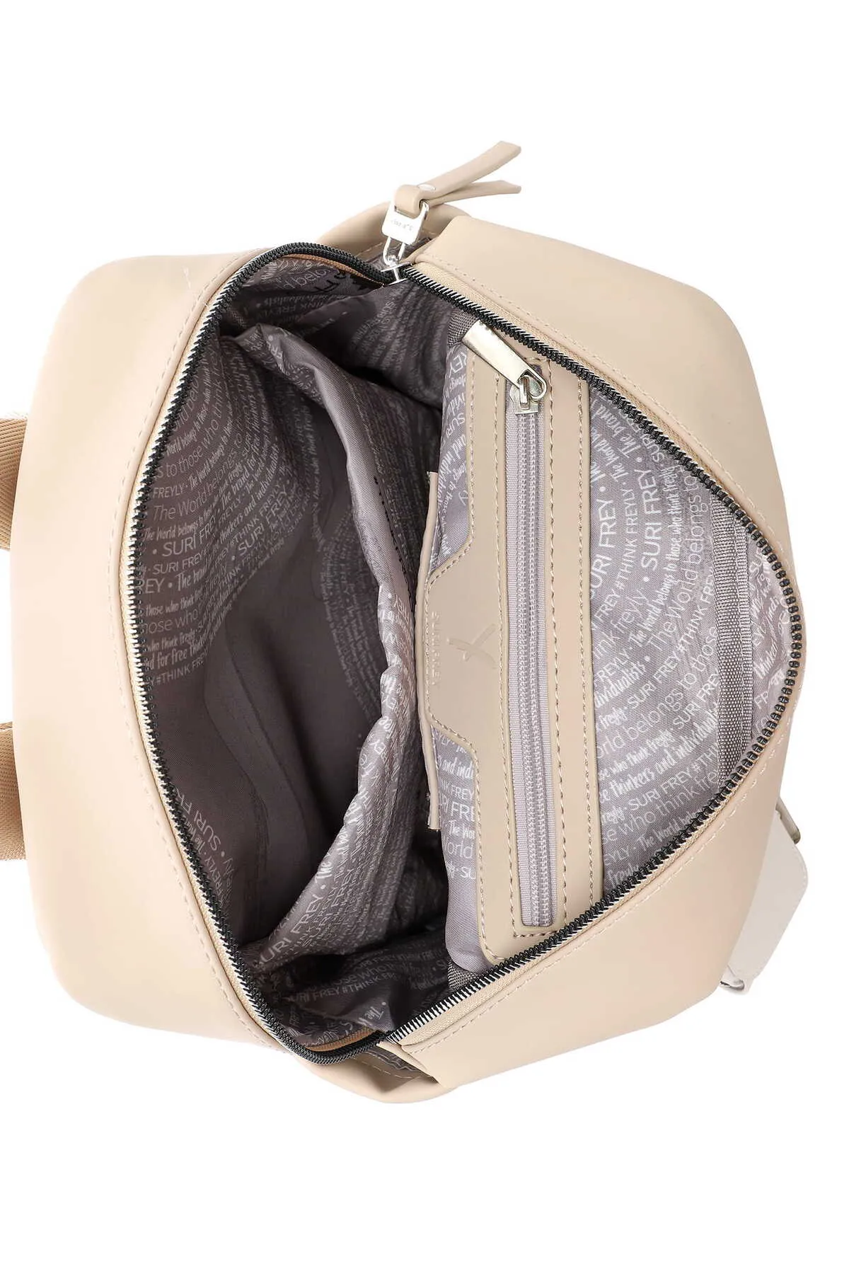 SURI FREY  Rucksack - Beige - Unifarben