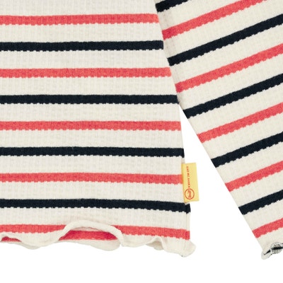T-Shirt langarm, beige für Mädchen