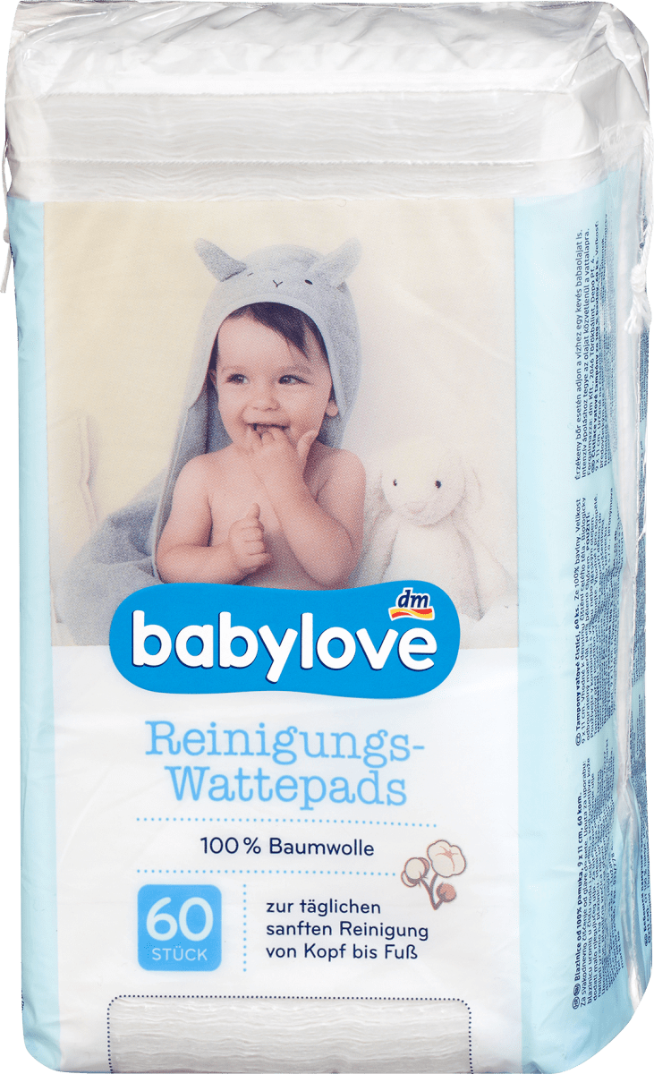 Reinigungs-Wattepads, 60 St