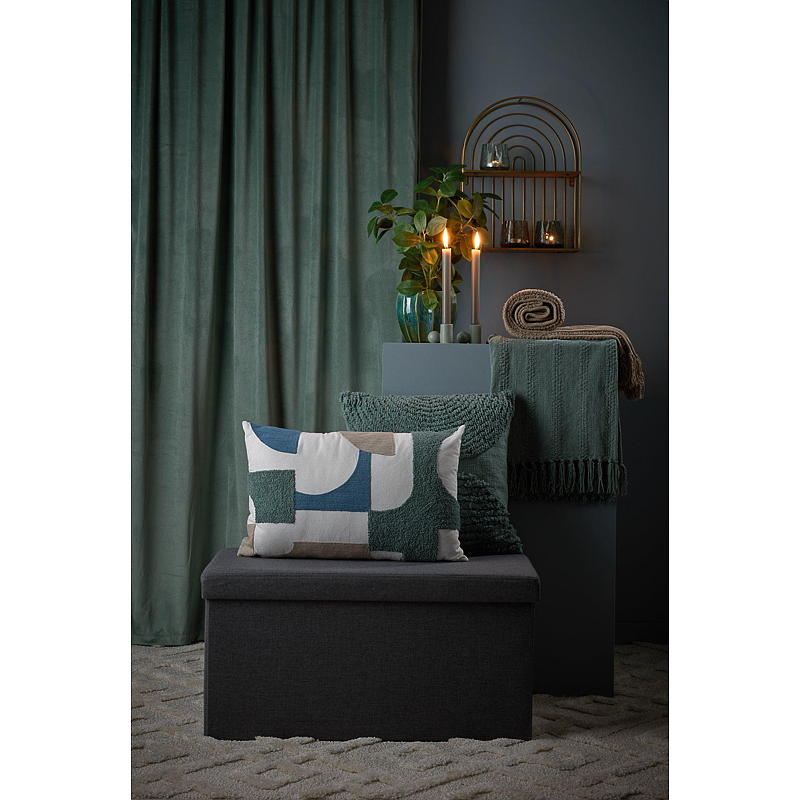 Home Pledd 125x150 cm m/frynser beige