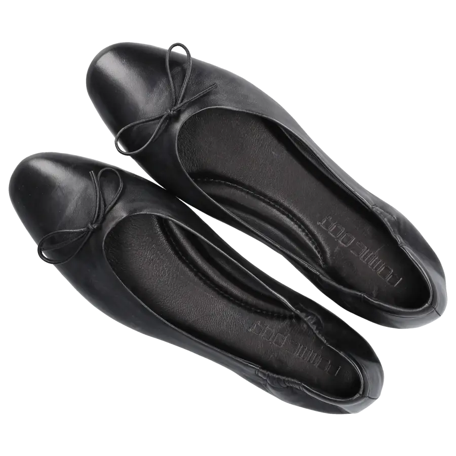 Pomme D`OR - Ballerinas 0450 Nappaleder - schwarz