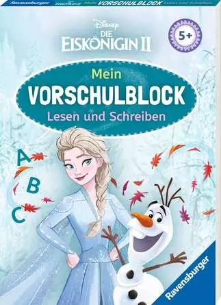 Disney Die Eiskönigin 2 Mein Vorschulblock: Lesen und Schreiben
