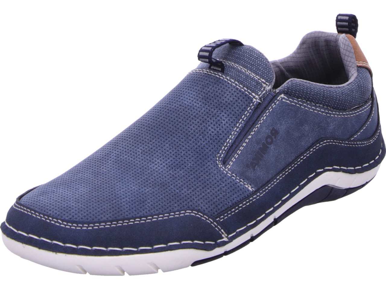 WESTLAND Komfort Slipper blau