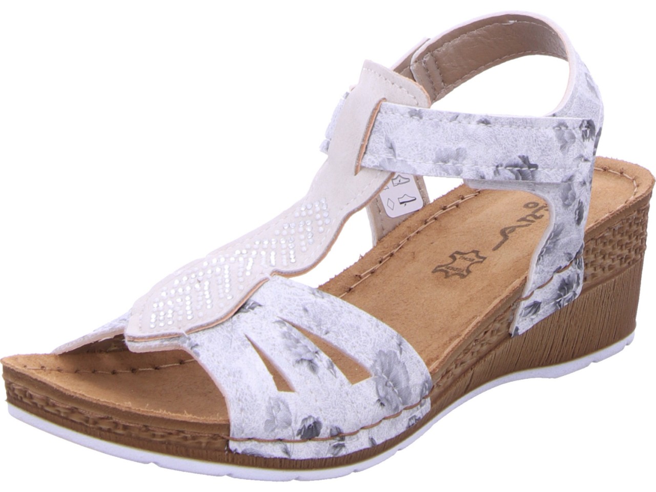 VISTA Klassische Sandalen weiss