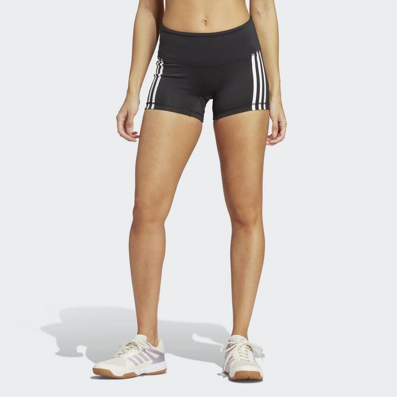 adidas 3-Streifen kurze Leggings Tights Damen