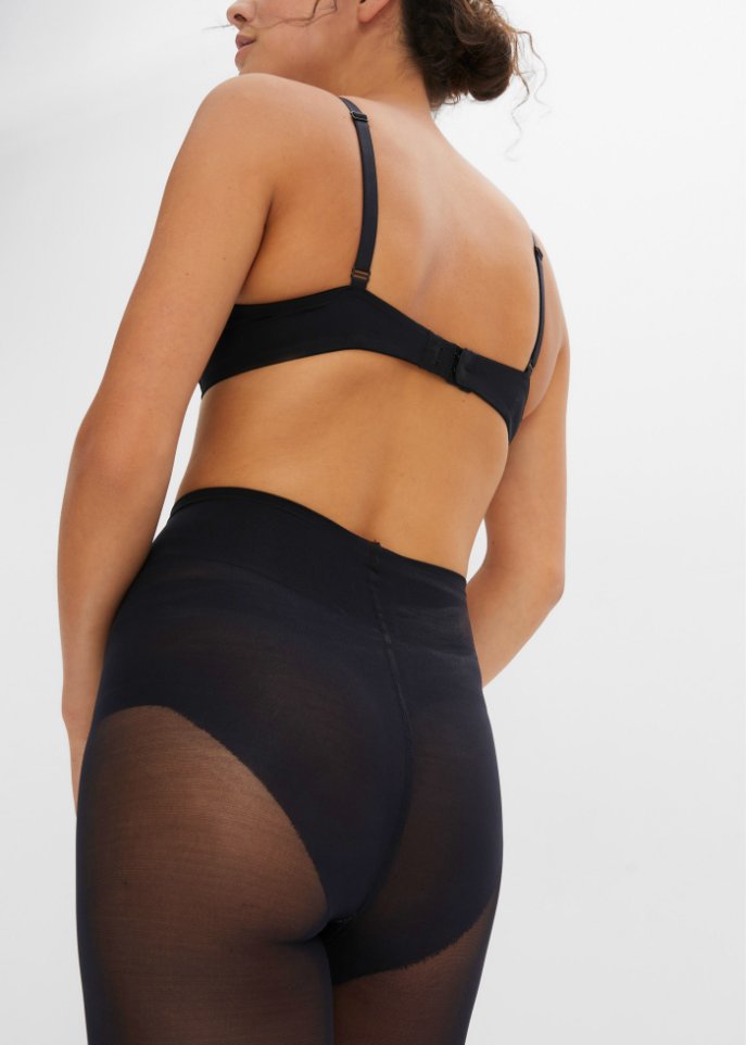 Formende Strumpfhose 50den mit Komfortbündchen mit recyceltem Polyamid