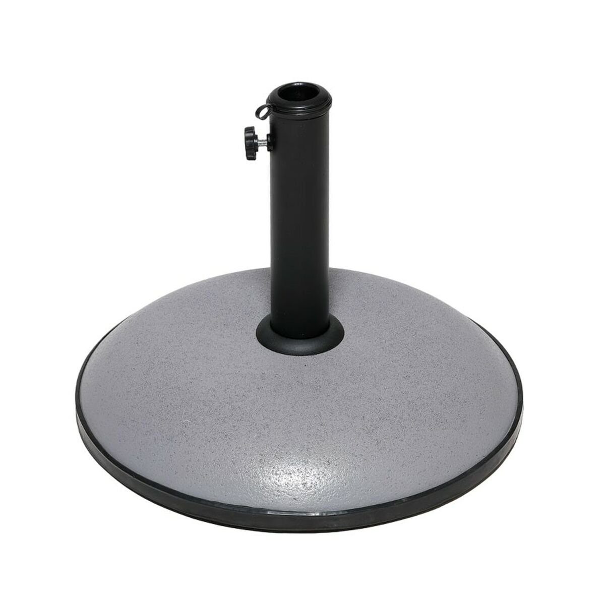 Bigbuy Schirmhalter Fuß für Sonnenschirm Schwarz Schirmfuß Schirmständer Terrasse