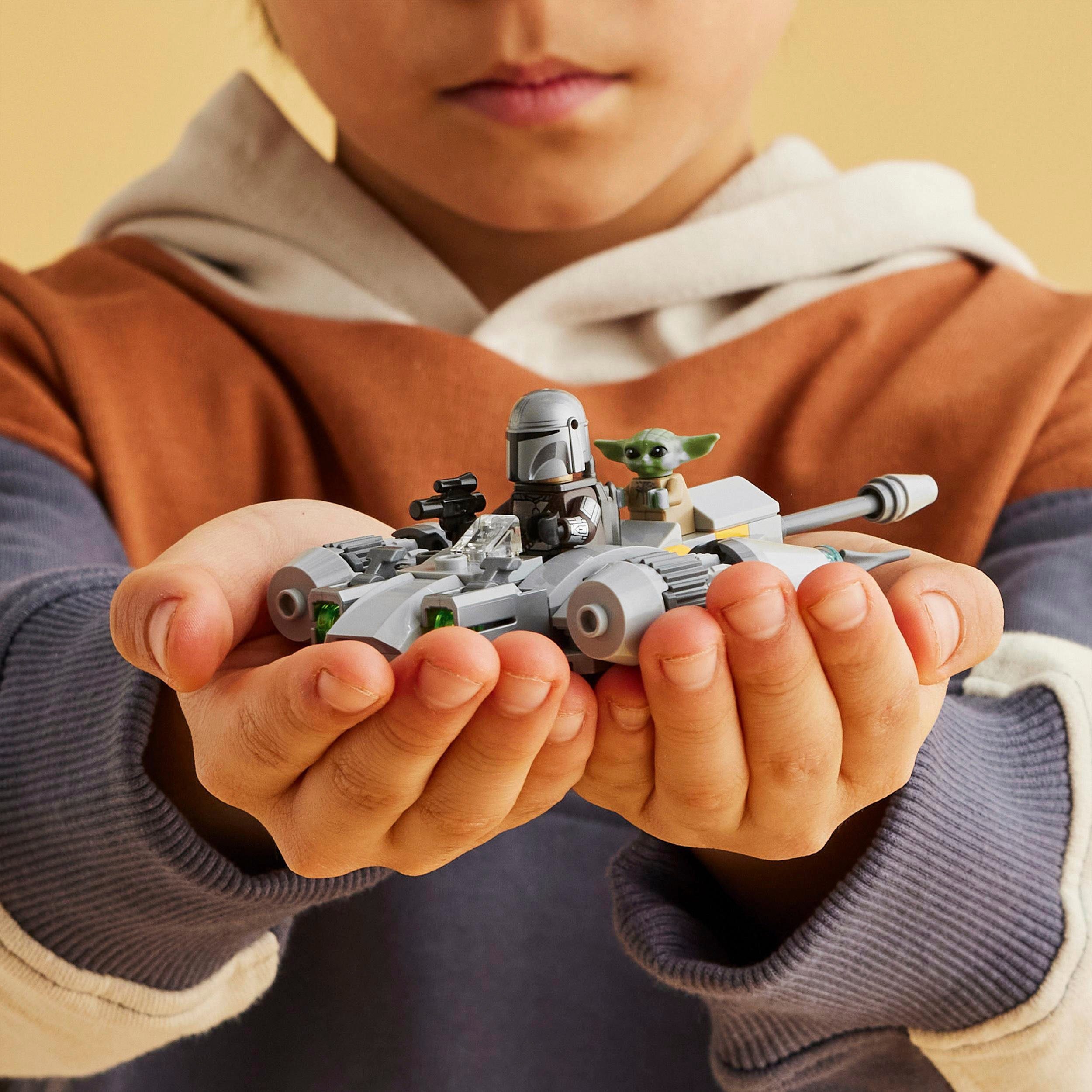 LEGO® Konstruktionsspielsteine N-1 Starfighter des Mandalorianers – Microfighter (75363), (88 St), LEGO® Star Wars; Made in Europe