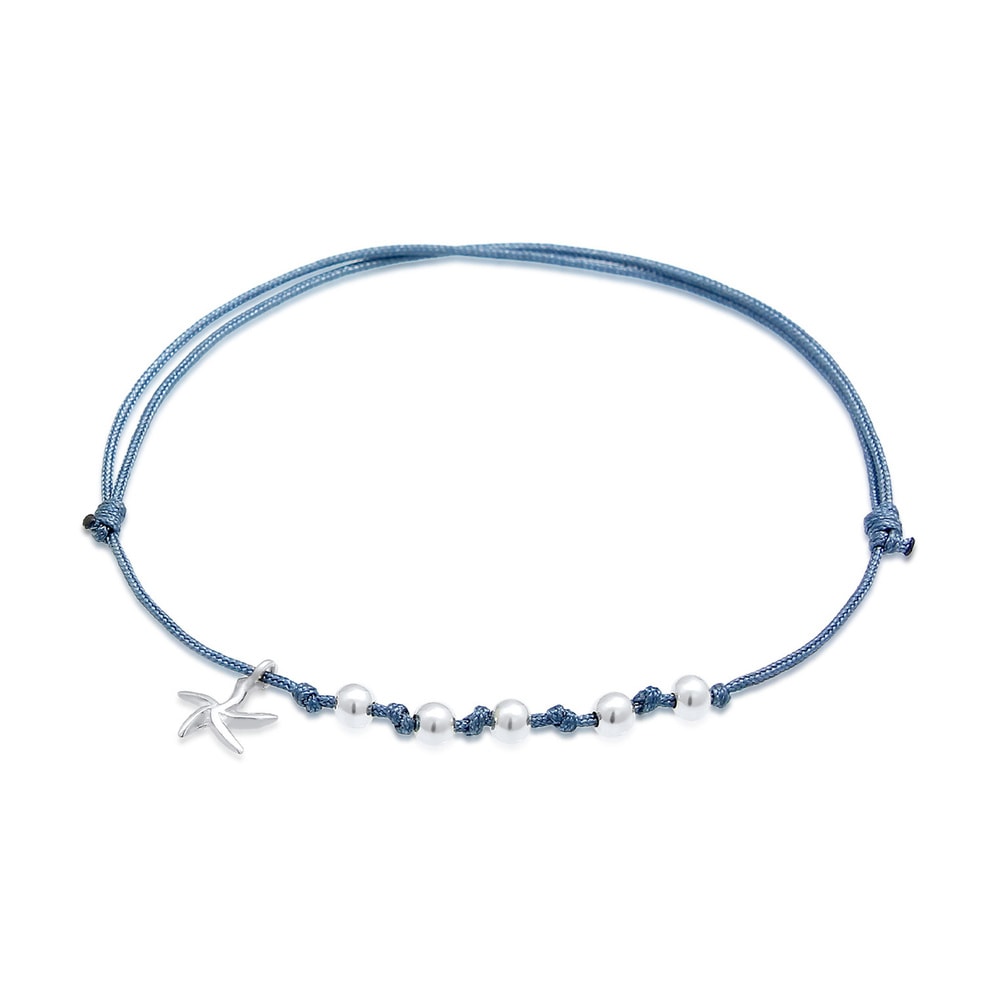 Elli Elli Bracelet Mesdames Boules d'étoiles de mer Tendance estivale Réglable en arge Bracelet