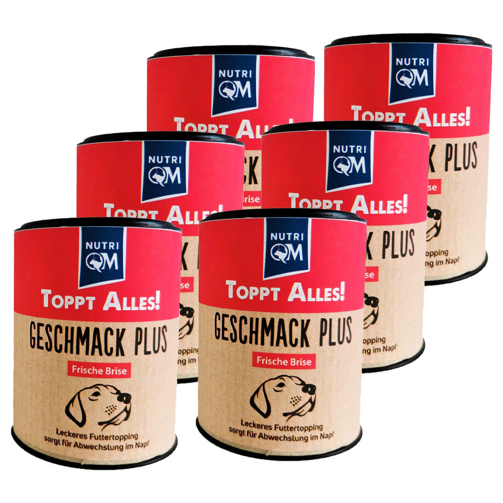 PetCom NutriQM Toppt Alles! Frische Brise 50 g - 6er Set