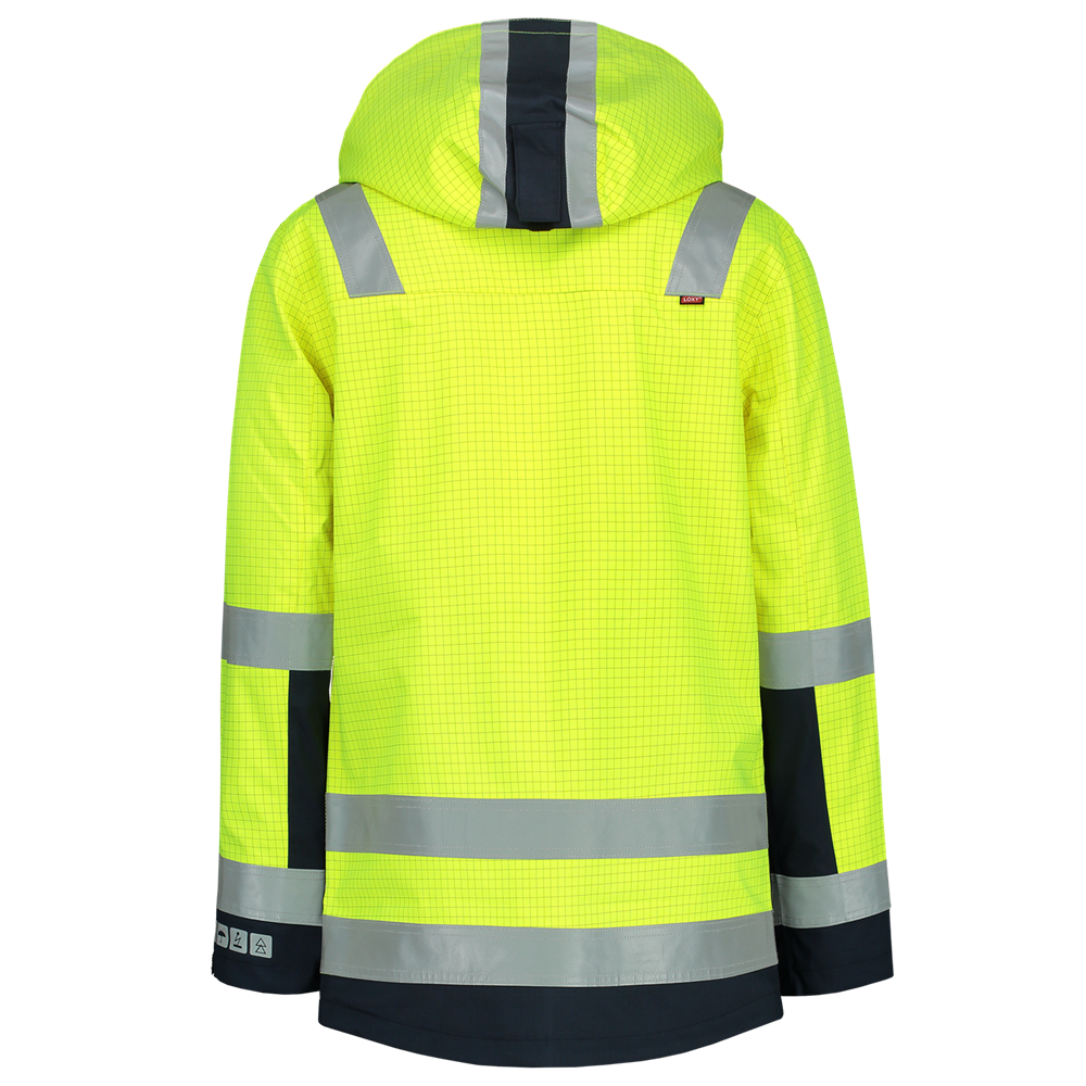 Tricorp 403009 Gul-Bläck Parka Vlamvertragend