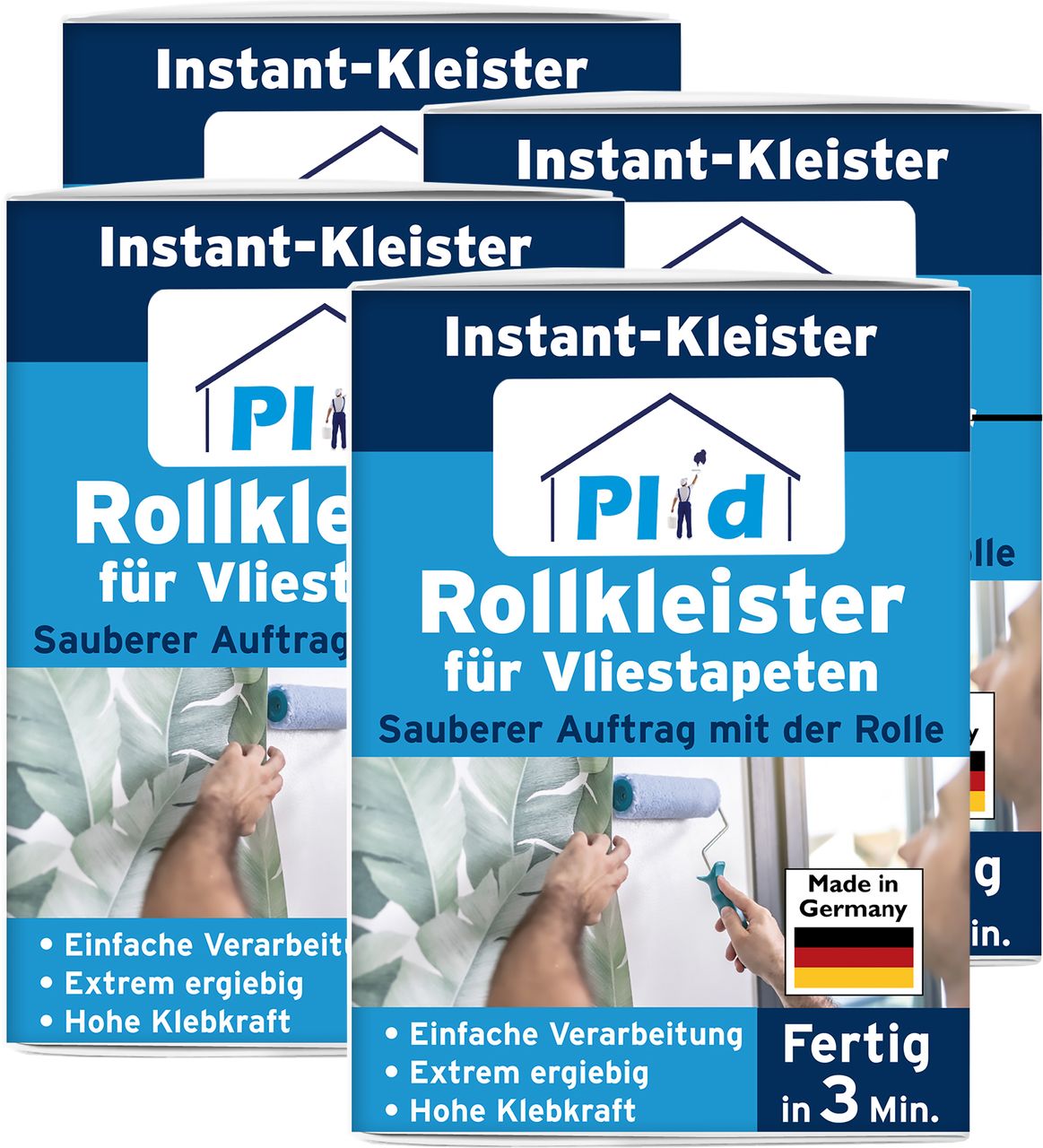 Plid Premium Rollkleister Kleister Tapetenkleister Vliestapetenkleister Farblos