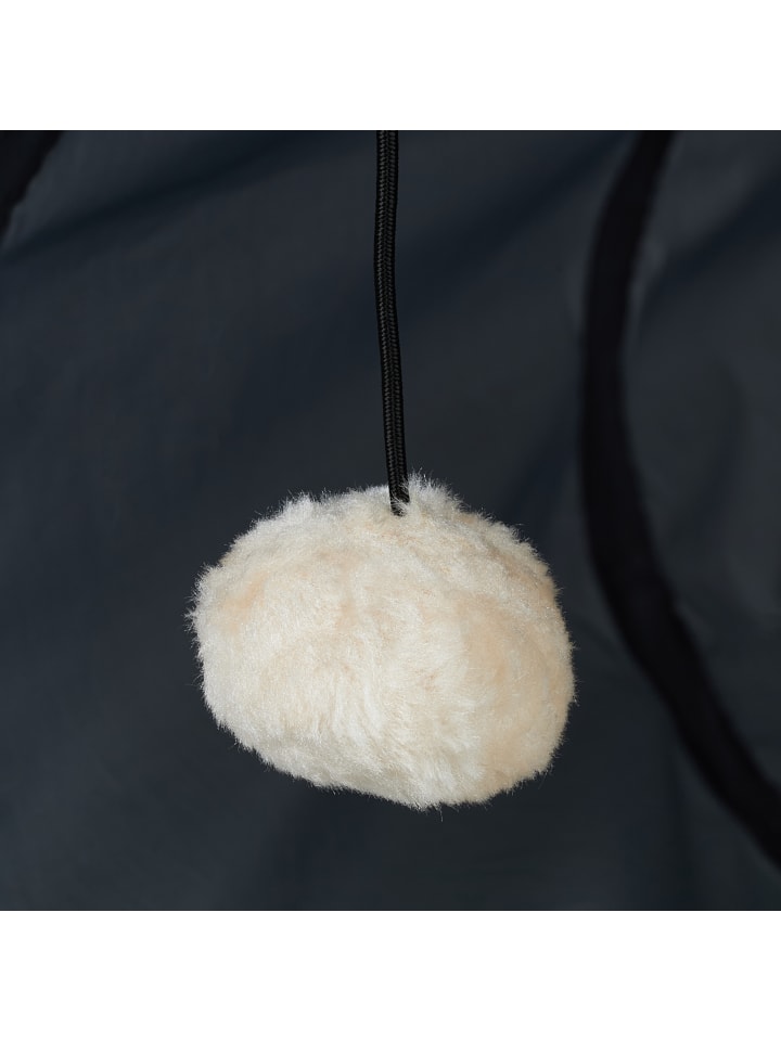 relaxdays Katzentunnel in Schwarz günstig kaufen onesize