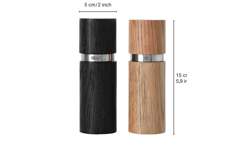 AdHoc Set Salz- und Pfeffermühle Textura
