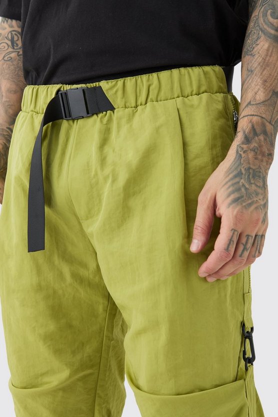 Tall lockere Nylon-Hose mit elastischem Bund