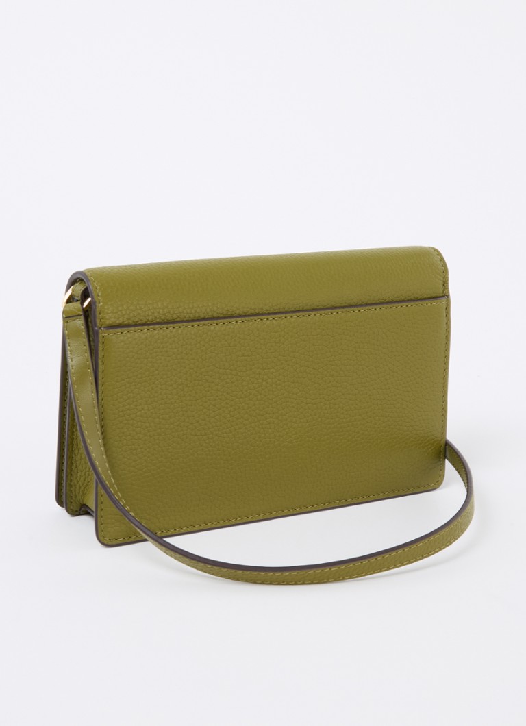 Geantă crossbody medie din piele Michael Kors Jet Set